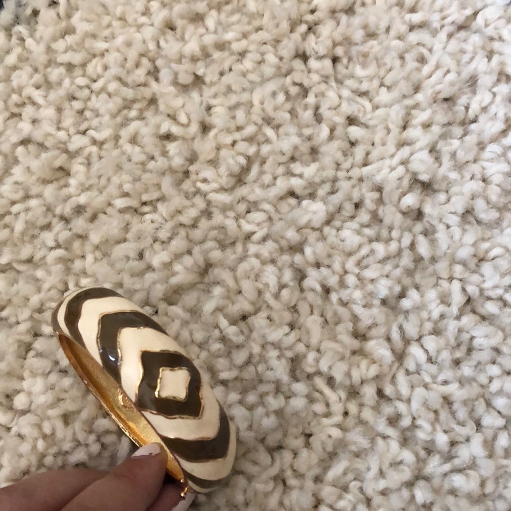 J. Crew Zebra Bangle